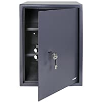 HMF 49205-11 Caja Fuerte Cerradura De Doble Paletón- 50 x 35 x 33 cm- antracita